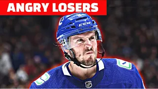 NHL Players Angry After Losing