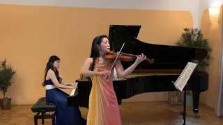 Leclair Violinsonate D-Dur Tomoko Mayeda & Yuumi Yamaguchi ルクレール　ヴァイオリンソナタ　ニ長調　前田朋子　& 山口友由実