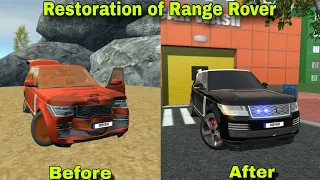 Restoration of Abandoned Land Rover | Car simulator 2