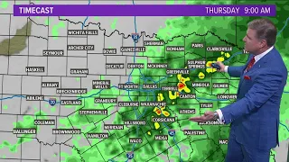 DFW weather: Expect a wet Thanksgiving Day