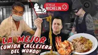 La mejor comida callejera del MUNDO?🌍 Comida callejera con estrella Michelin 🌟