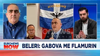 Plas skandali në Himarë! Fredi Beleri me flamurin e Vorio-Epirit: Nuk e vendosa unë