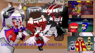 Sonic.exe and his friends react to Tails Halloween, Knuckles’ Night and Eggman’s Chaos Emerald