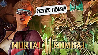 Mortal Kombat 11 Online - SPAWN DESTROYS TRASH TALKER!