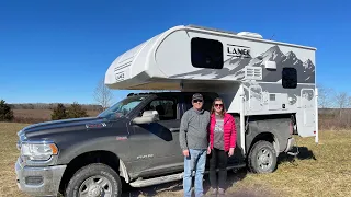 We got a Truck Camper / 2021 Lance 825