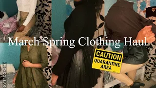 In Quarantine Collective Spring Try-On Clothing Haul 2020