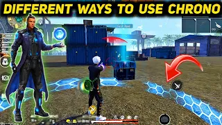 3 Different Ways To Use Chrono Character - Garena Free Fire.