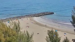 PLAYA DEL INGLES. Green Field Aparthotel Towards The Beach. May 2024. GRAN CANARIA