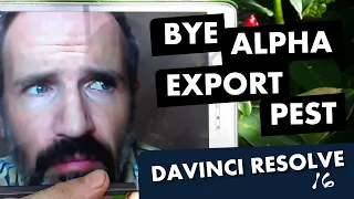 How To Export Transparency In Resolve - DaVinci Resolve Render Alpha Video From PNG Fusion Image