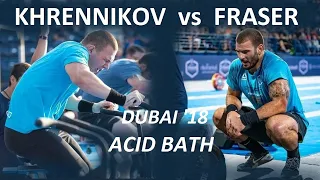 KHRENNIKOV vs FRASER | FINAL of DAY 2 DUBAI CF CHAMPIONDHIP 2018