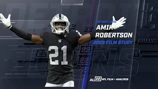 IS AMIK ROBERTSON THE LIONS BEST COVER CORNER? 2023 FILM STUDY #lions #detroitlions