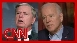 Watch Biden fire back at Graham: I'm embarrassed for you