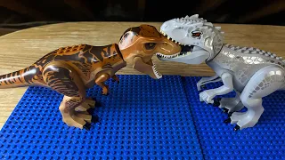 Lego Dino Battle Royale 2: T-Rex vs  Indominous Rex