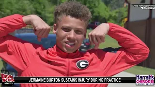 DawgNation Daily: UGA fans hoping for the best after Jermaine Burton sustains injury