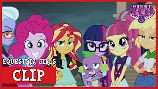 Canterlot High and Crystal Prep wins! | MLP: Equestria Girls | Friendship Games! [HD]