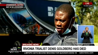 RIP Denis Goldberg | ANC saddened by the passing of the Rivonia trialist: Mashatile