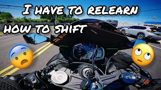 BEGINNER’S PROGRESS UPDATE | LEARNING HOW TO RIDE ON A ZX6R | 2022 ZX6R KRT | MOTOVLOG