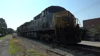 Railfaning Raleigh/Cary, NC Ft. NS, CSX Light Power, Amtrak!