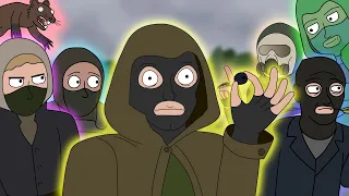 Ловля маслин на обочине [Animation]