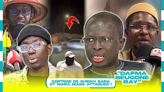 Cortége Ch.Bara Ndiaye attaquée par Modou Diagne fada "Dafma beugone ray" - VOICI QUELQUES IMAGES!