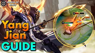 New Hero Yang Jian Guide | Build & Arcana | Honor of kings