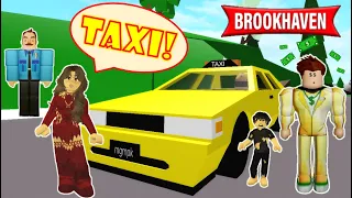 TYPES OF PEOPLE IN TAXI IN BROOKHAVEN 🏡RP [] ROBLOX