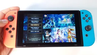 FINAL FANTASY X-2 HD Remaster | Nintendo Switch handheld gameplay