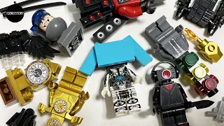 LEGO Skibidi Toilet | Titan Speakerman | Titan Computerman Unofficial Lego Minifigures