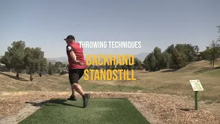 Trailer: Throwing techniques: Backhand Standstill