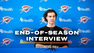 Josh Giddey | 2022-23 End-of-Season Interview | OKC Thunder