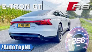 AUDI RS E-TRON GT | 0-250 ACCELERATION & TOP SPEED by AutoTopNL