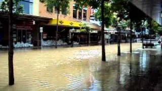 Brisbane CBD flooding