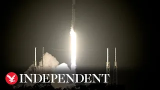 Watch again: SpaceX Falcon 9 rocket launches communications satellite for Intelsat