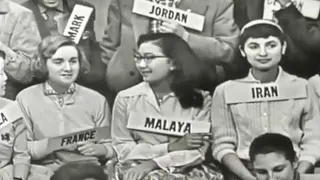 1958 Teens from a high school foreign exchange reflect on their time in the USA