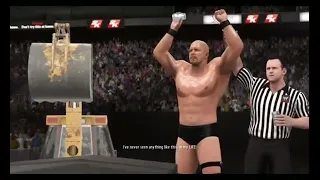 WWE 2K16 (2K Showcase) Austin 3:16 Ep 7 - Stone Cold Steve Austin buries The Undertaker