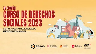 #DerechosSociales2023 Sesión 1 - Claves para leer la actualidad desde los derechos humanos