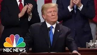 President Donald Trump Touts GOP Tax Cuts At State Of Union Address | NBC News