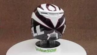 Bell RS 1 Emblem White Motorcycle Helmet