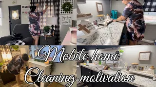 *NEW* MOBILE HOME CLEAN WITH ME! WHOLE HOUSE CLEANING MOTIVATION