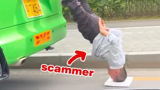 Insurance Scam Fails 2023 (Caught on Dashcam)