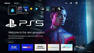 A Full In Depth Walkthrough of the PlayStation 5 User Interface