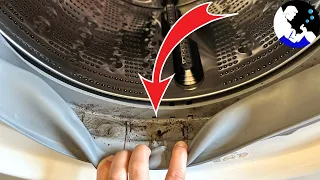 How To Clean a Washing Machine and Eliminate Bad Smell!!