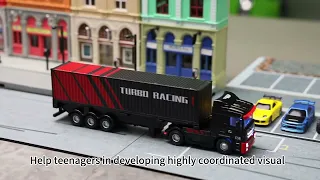 Unboxing the Turbo Racing C50 Semi Container Truck