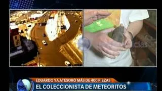 Coleccionista de meteoritos -  Telefe Noticias