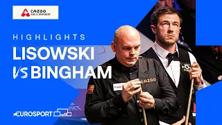TERRIFIC CONTEST! 🤩 | Jack Lisowski vs Stuart Bingham | 2024 World Snooker Championship Highlights