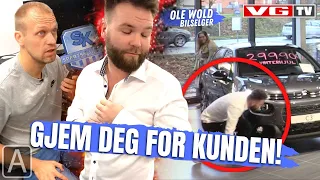Mads Hansen fjernstyrer Ole Wold som bilselger!