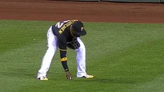 CIN@PIT: Cutch throws home run ball out of PNC Park