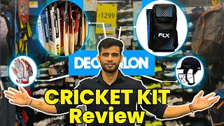 Full Cricket Kit Shopping From !! Decathlon FLX - Cricket Brand of Decathlon !!