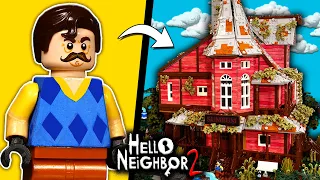 I built a Museum from Hello Neighbor 2 / Raven Brooks city MOC