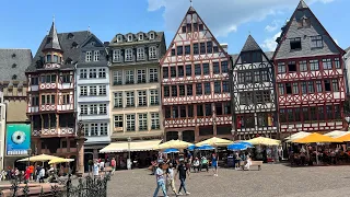 Frankfurt am main walking tour || Frankfurt 4k